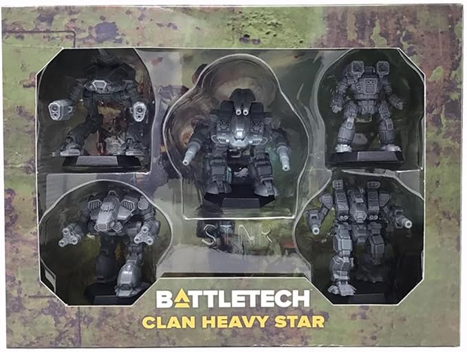 Battletech Miniatures Clan Heavy Star