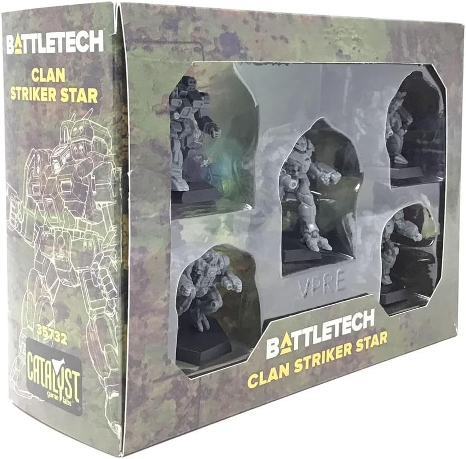 Battletech Miniatures Clan Striker Star