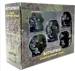 Battletech Miniatures Clan Support Star