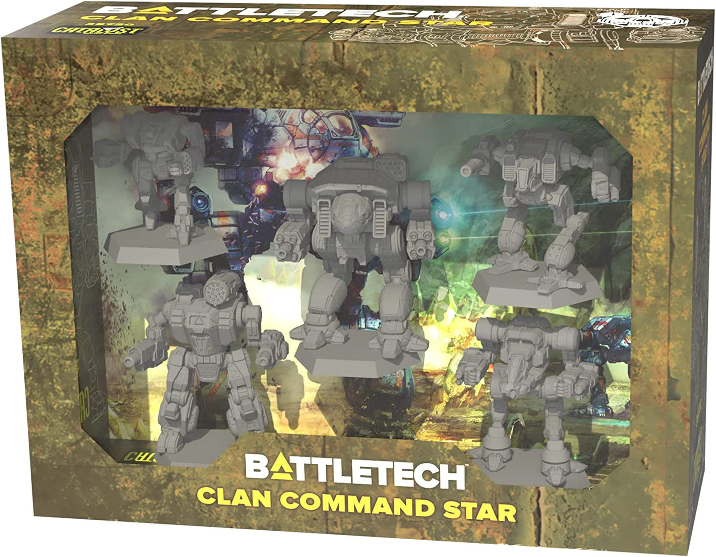 Battletech Miniatures Clan Command Star