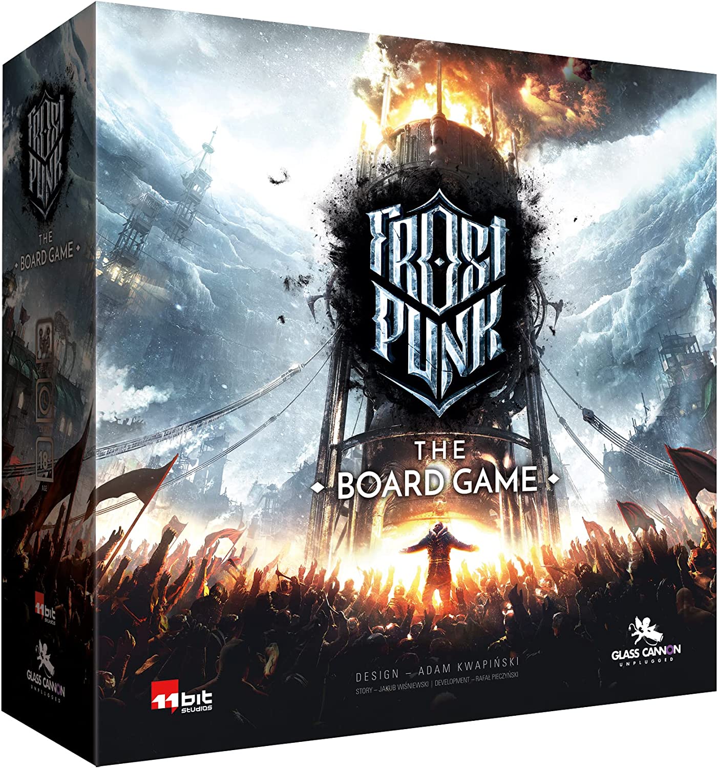 Frostpunk The Board Game front of box