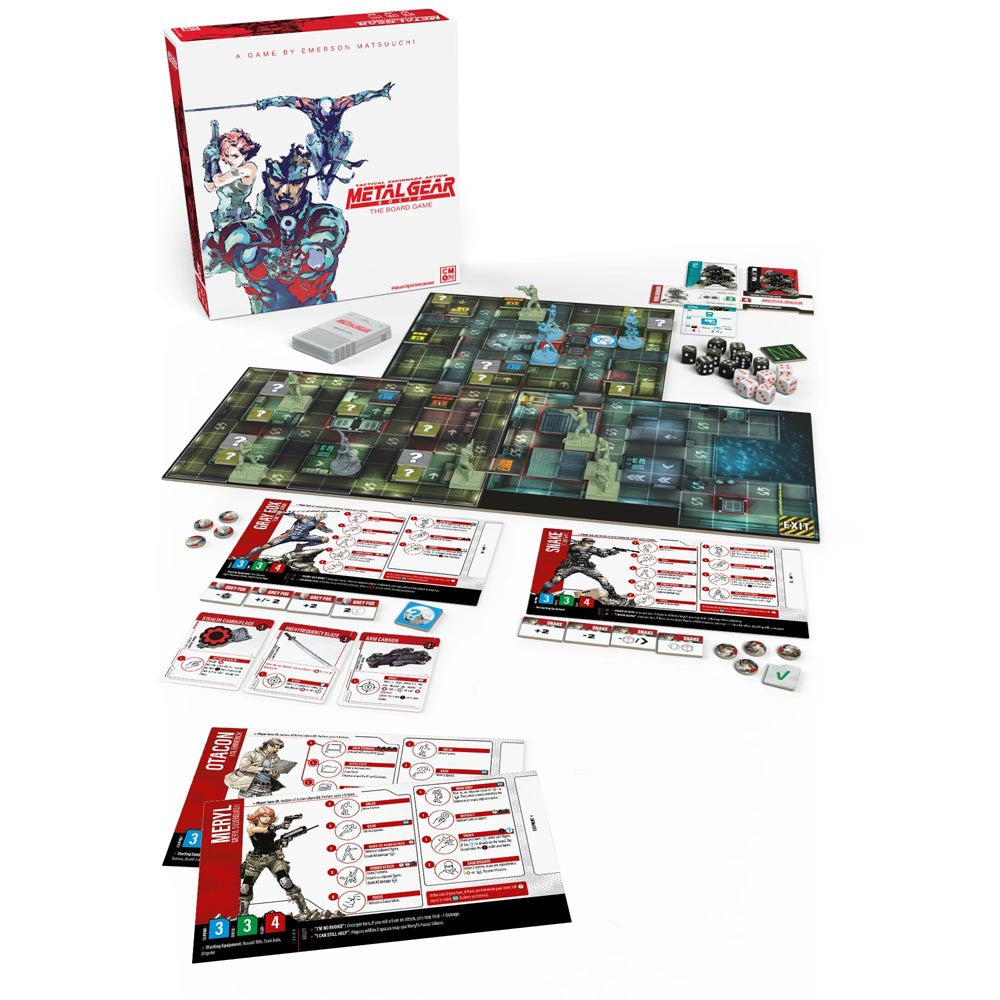 Metal Gear Solid The Board Game