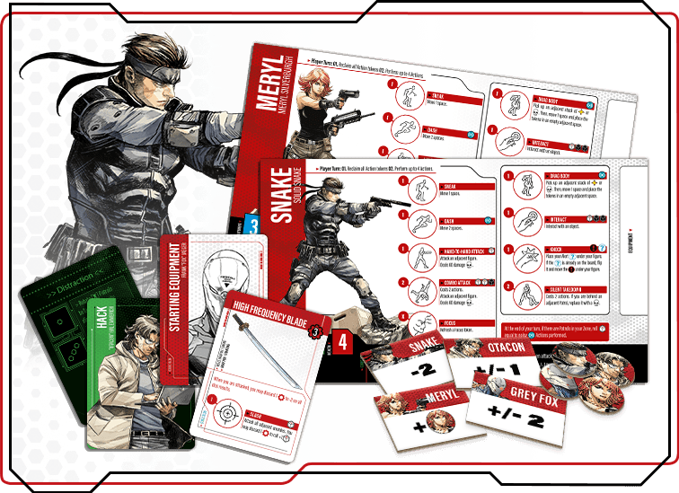 Metal Gear Solid The Board Game