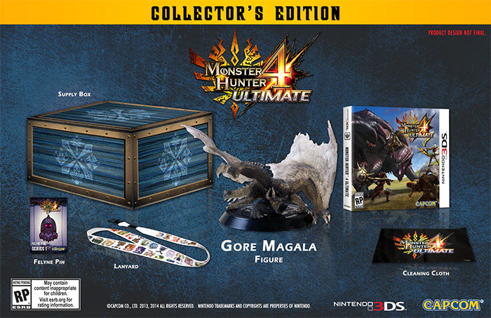 Monster Hunter 4 Collectors edition (PRE OWNED)