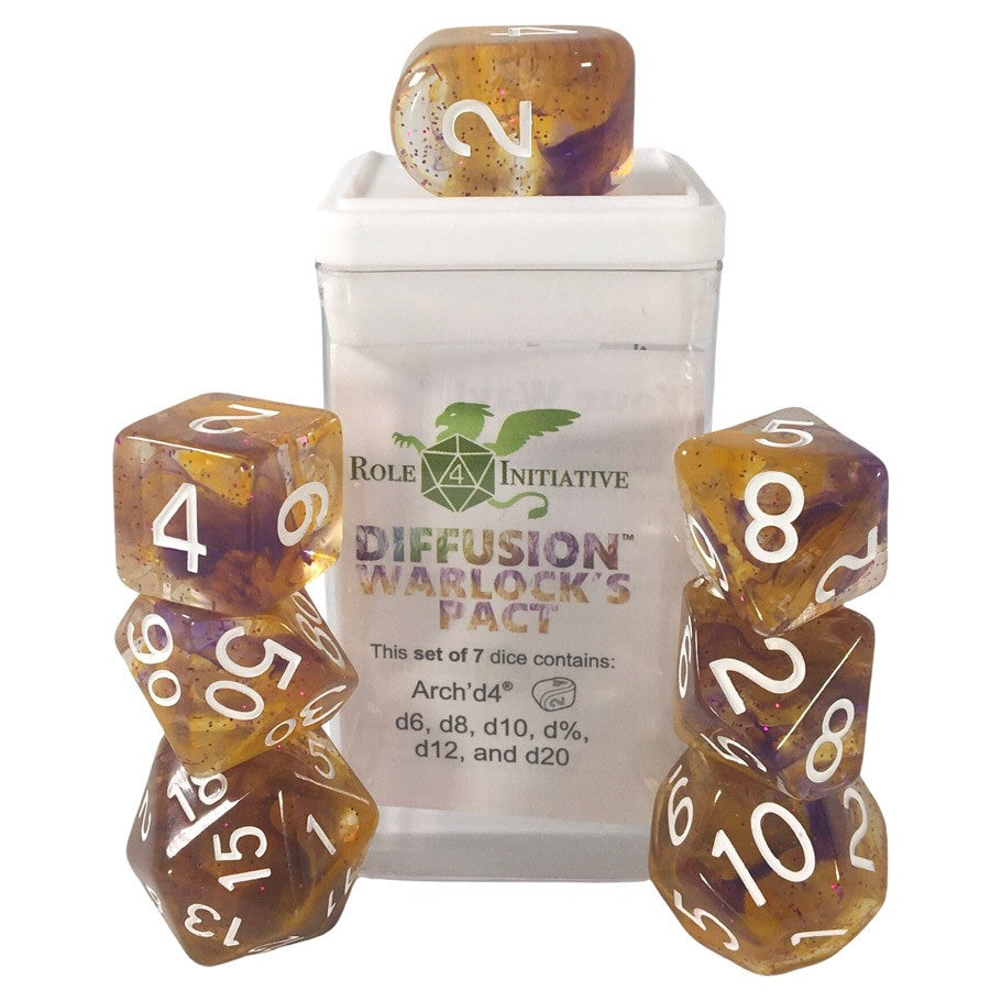 Dungeons and Dragons Warlock Dice