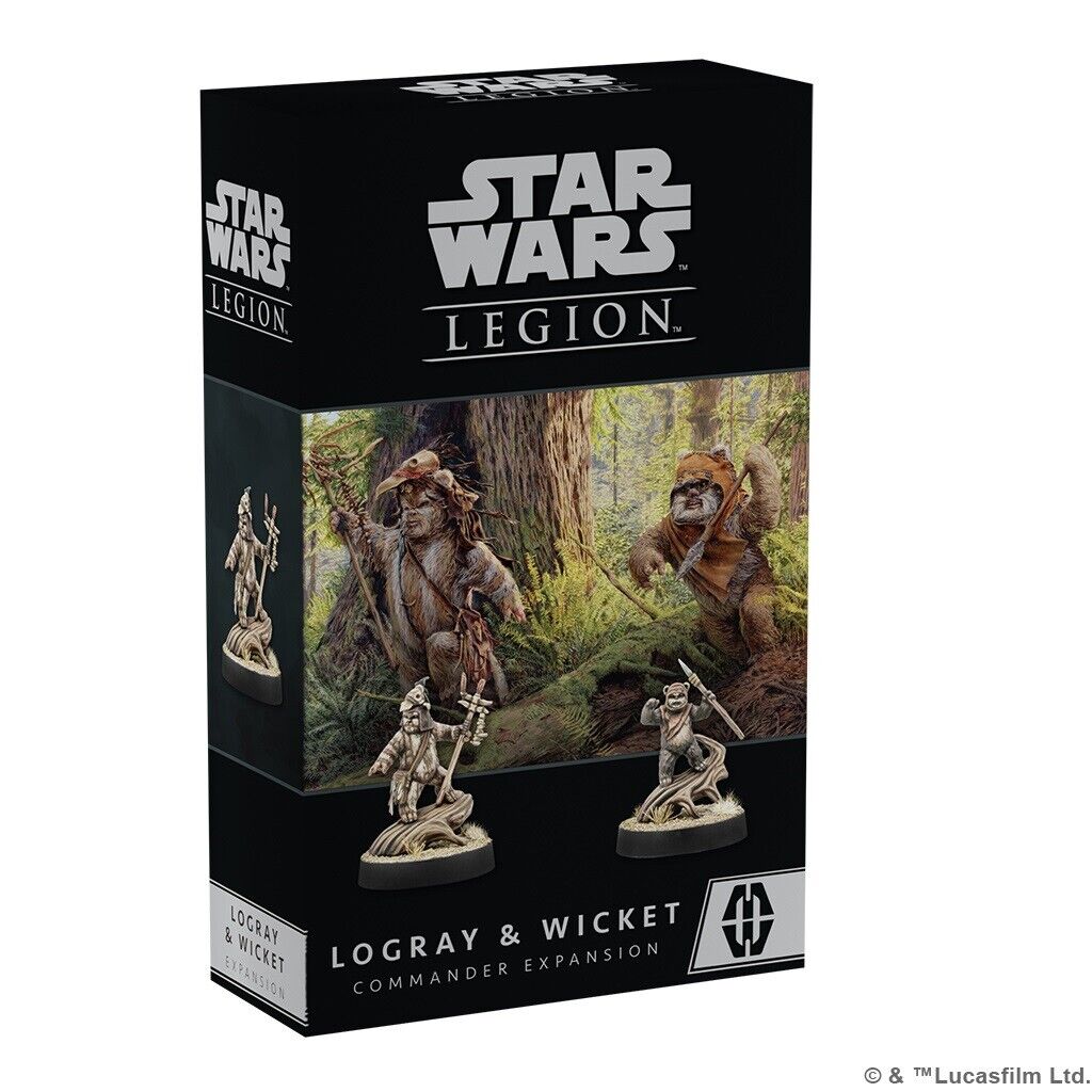 Star Wars Legion Logray and Wicket Box