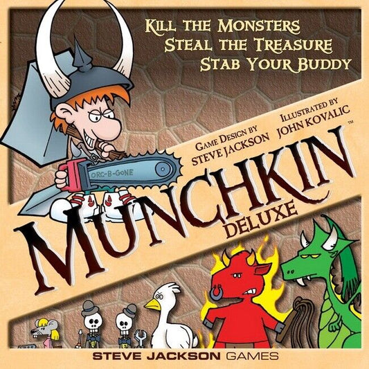 Munchkin Deluxe Board Game