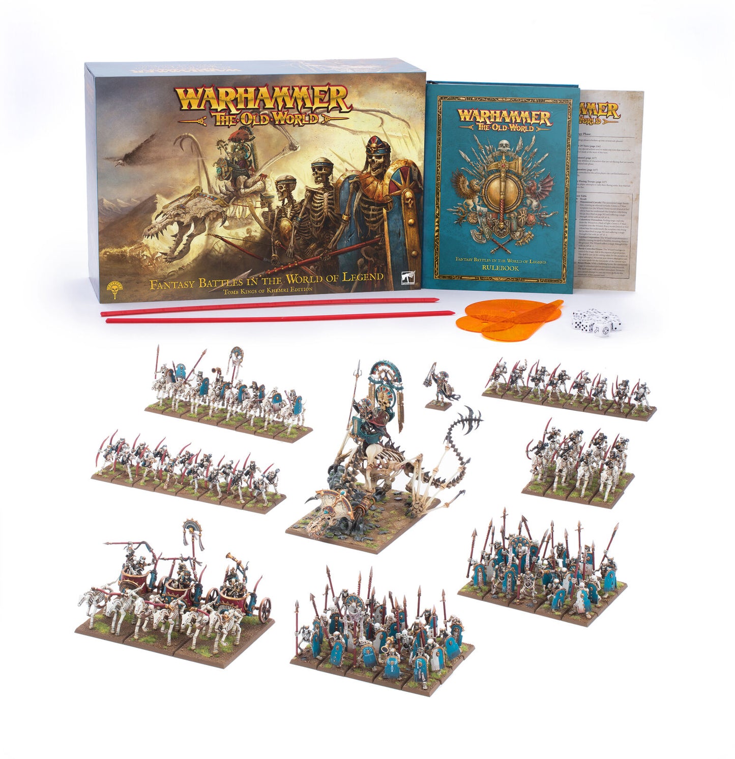 Warhammer: The Old World Core Set – Tomb Kings of Khemri Box