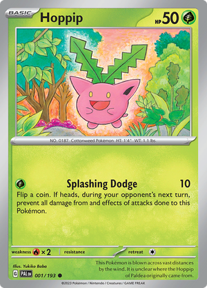 Hoppip - 001/193 (Reverse Foil)