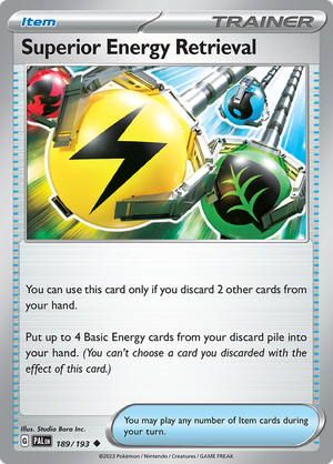 Superior Energy Retrieval - 189/193 (Reverse Foil)