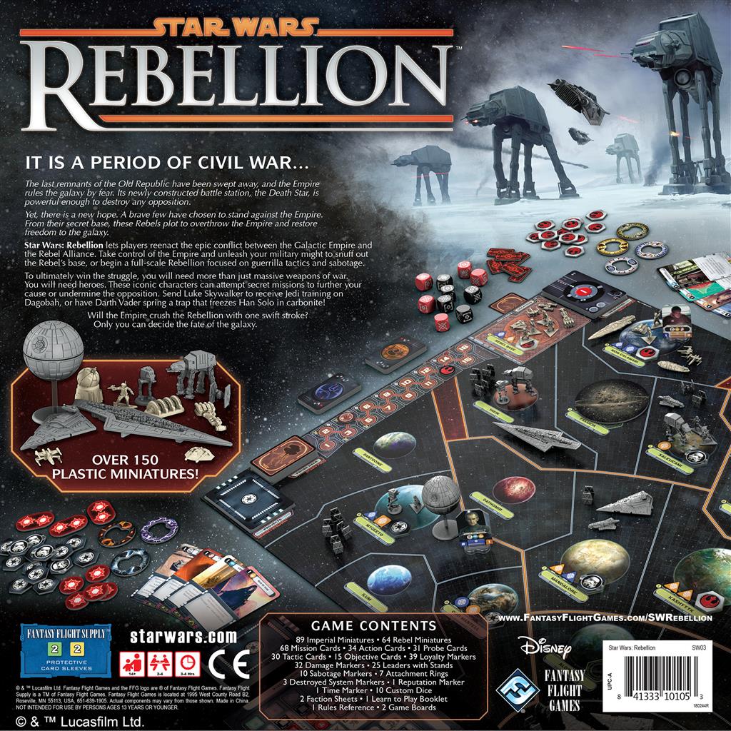 Star Wars: Rebellion Board Game