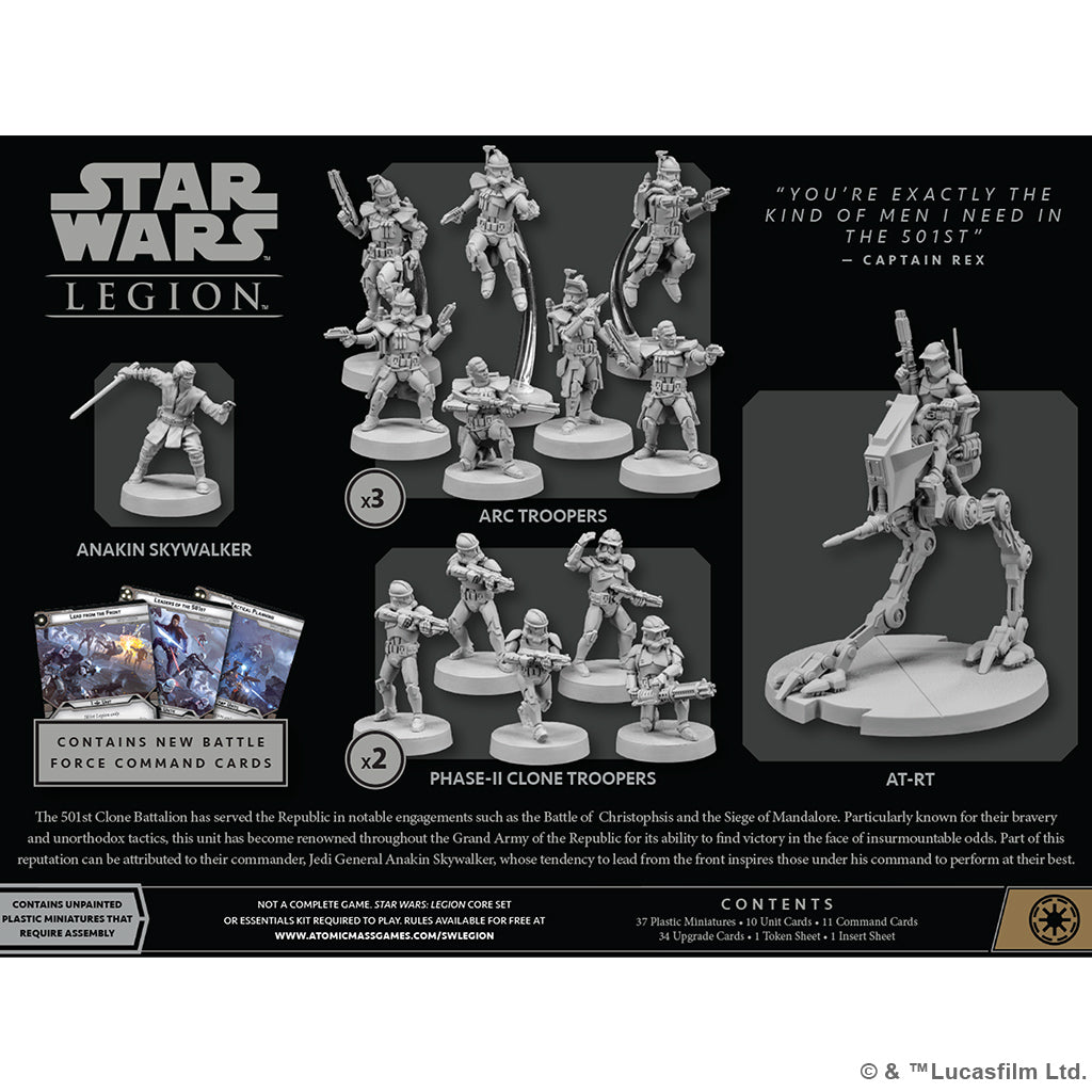 Star Wars: Legion - 501st Legion Battle Force Starter Set 