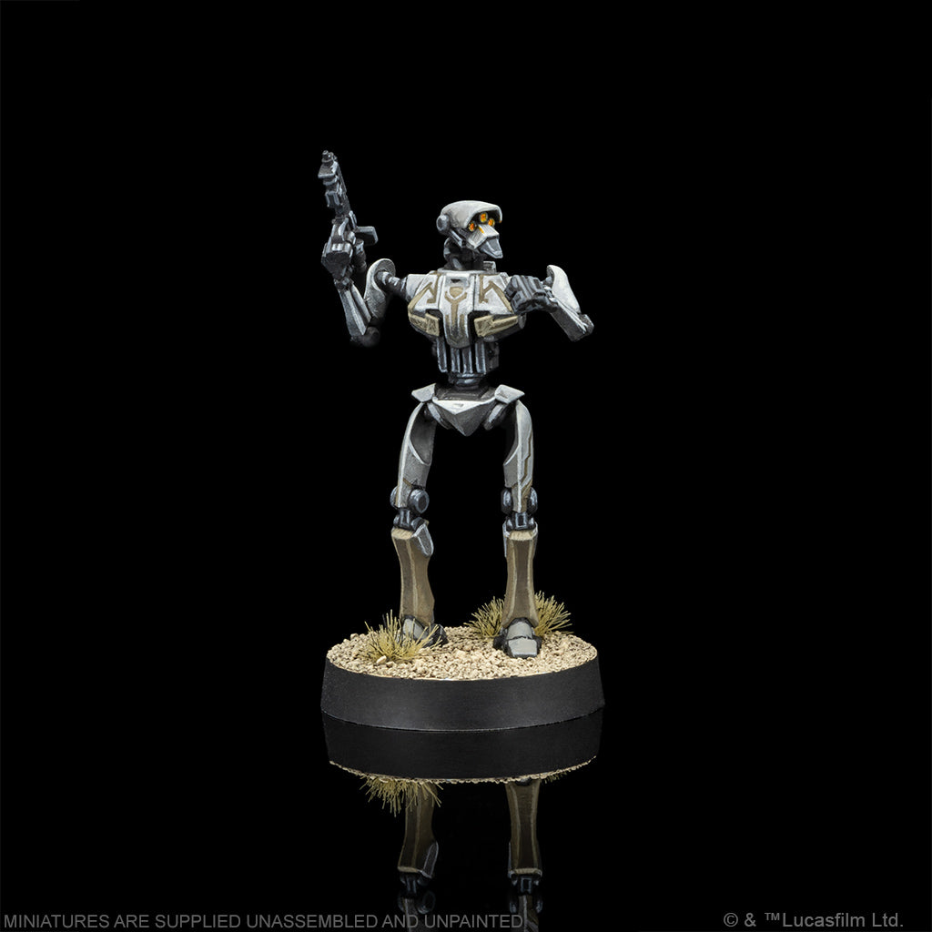 Star Wars Legion Super Tactical Droid Commander painted