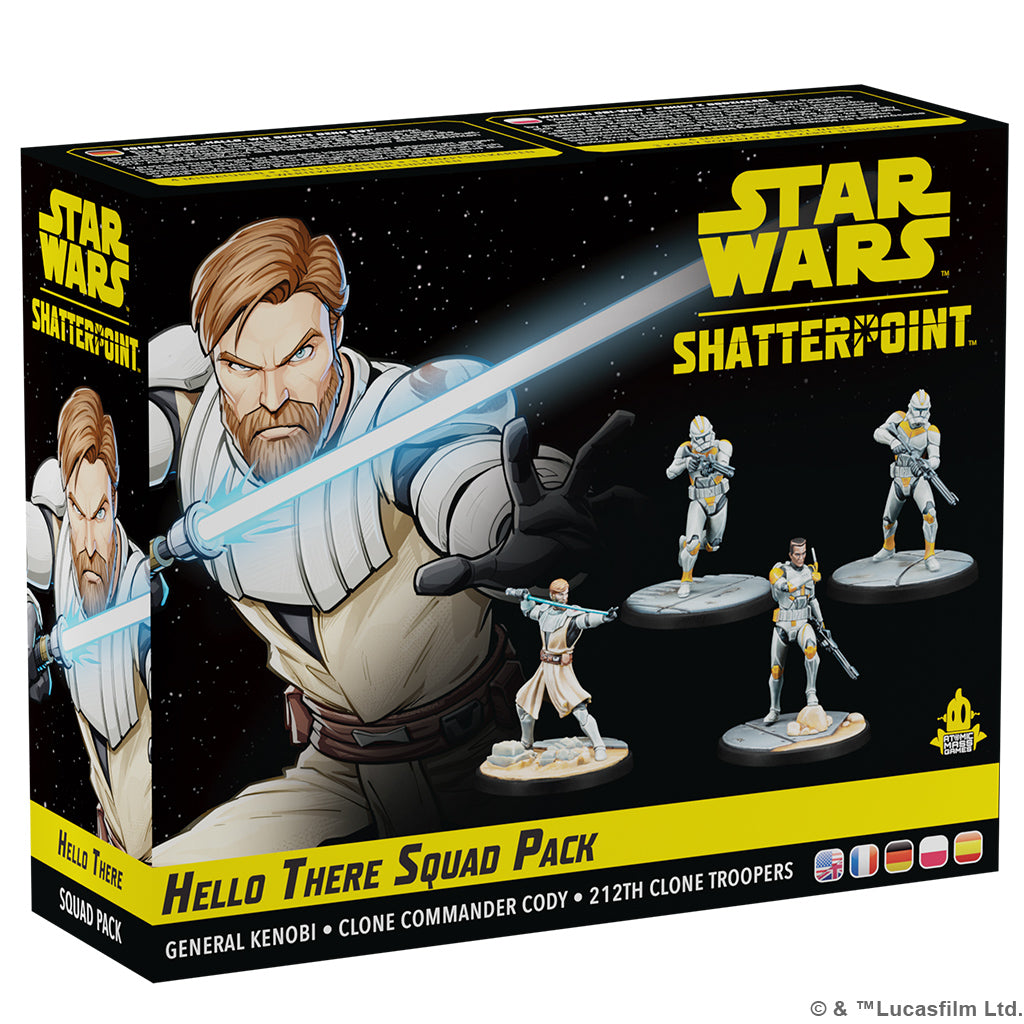 Star Wars Shatterpoint Hello There General Kenobi Squad 