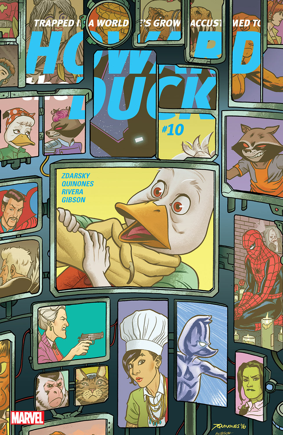 Howard the Duck Vol.6 #10 (2016) - Boxcat Games & Collectibles
